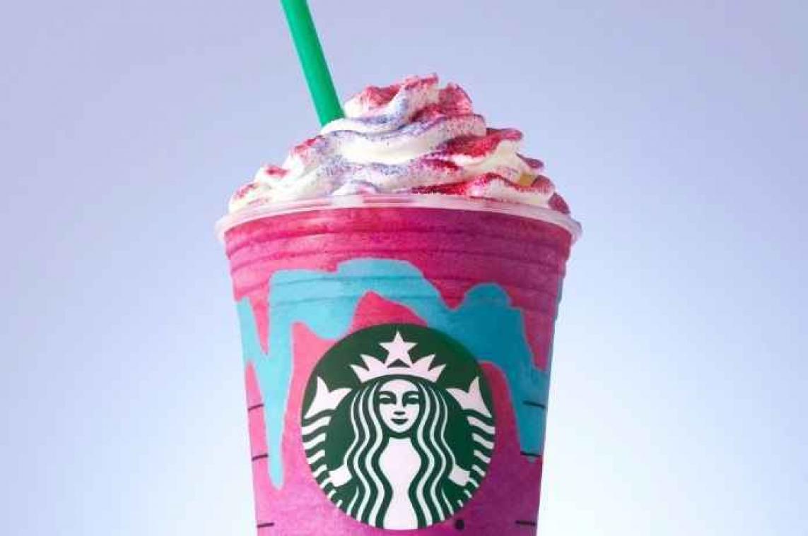 Zwanger? Zeg het met een frappucino