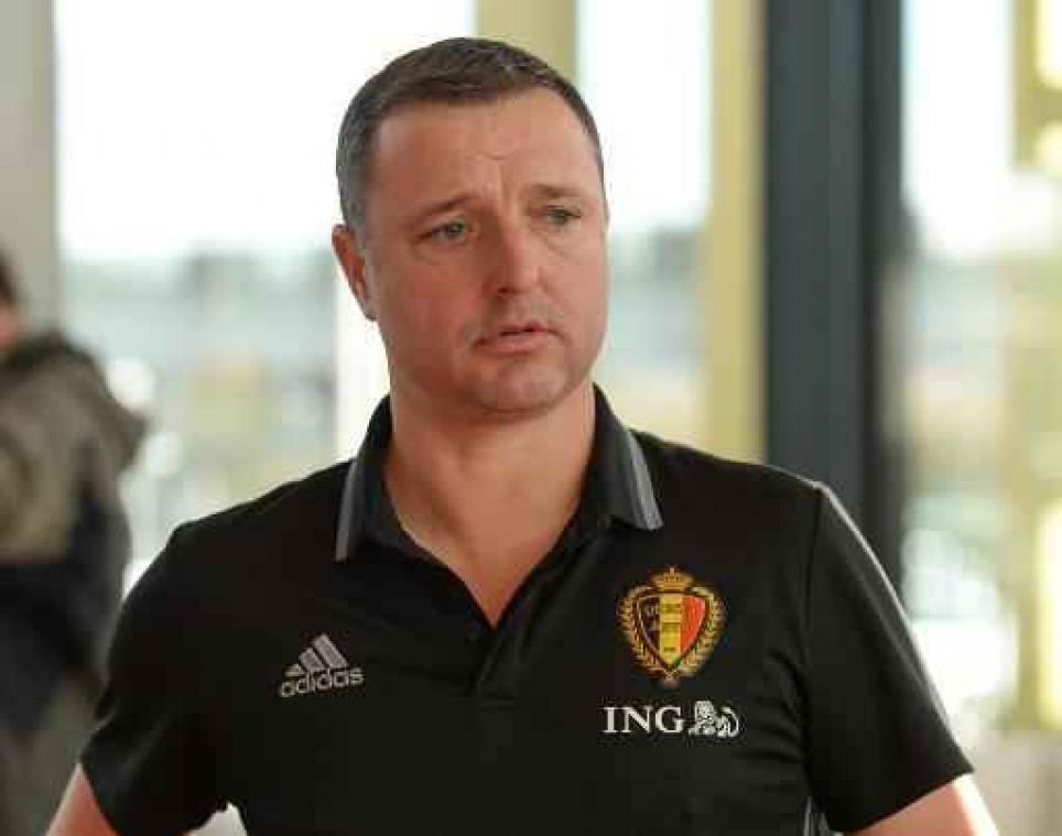 Kwal. WK voetbal 2019 (v) - Red Flames-coach Ives Serneels is "tevreden met de loting"