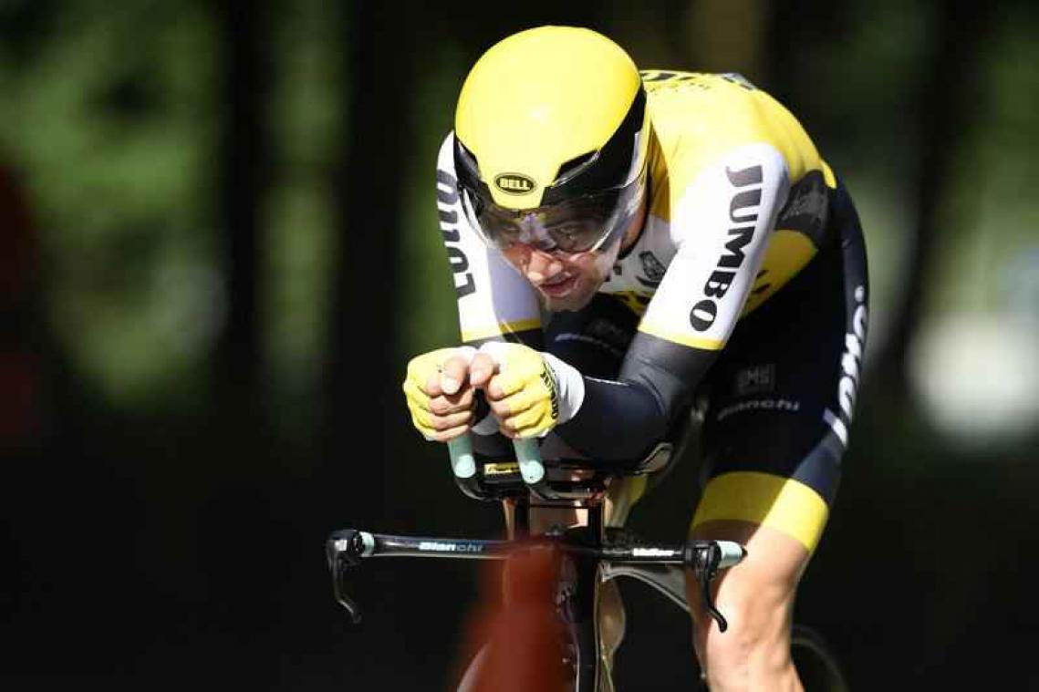 Campenaerts strandt op één seconde van podium in Ronde van Romandië