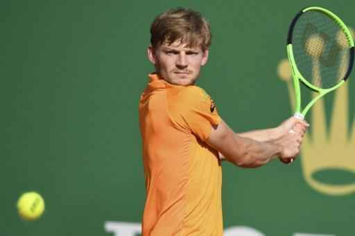ATP Barcelona - David Goffin zit in achtste finales