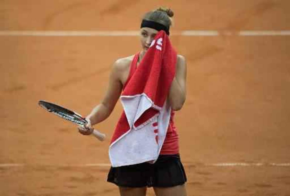 WTA Istanboel - Maryna Zanevska strandt in openingsronde