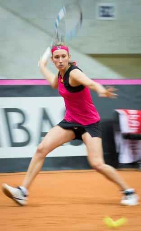 Elise Mertens stoot door naar kwartfinales