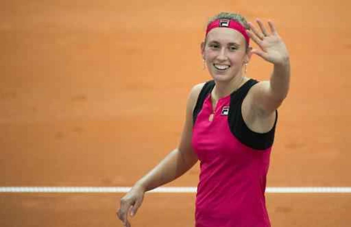 WTA Istanboel - Elise Mertens kegelt titelverdedigster Buyukakcay uit toernooi