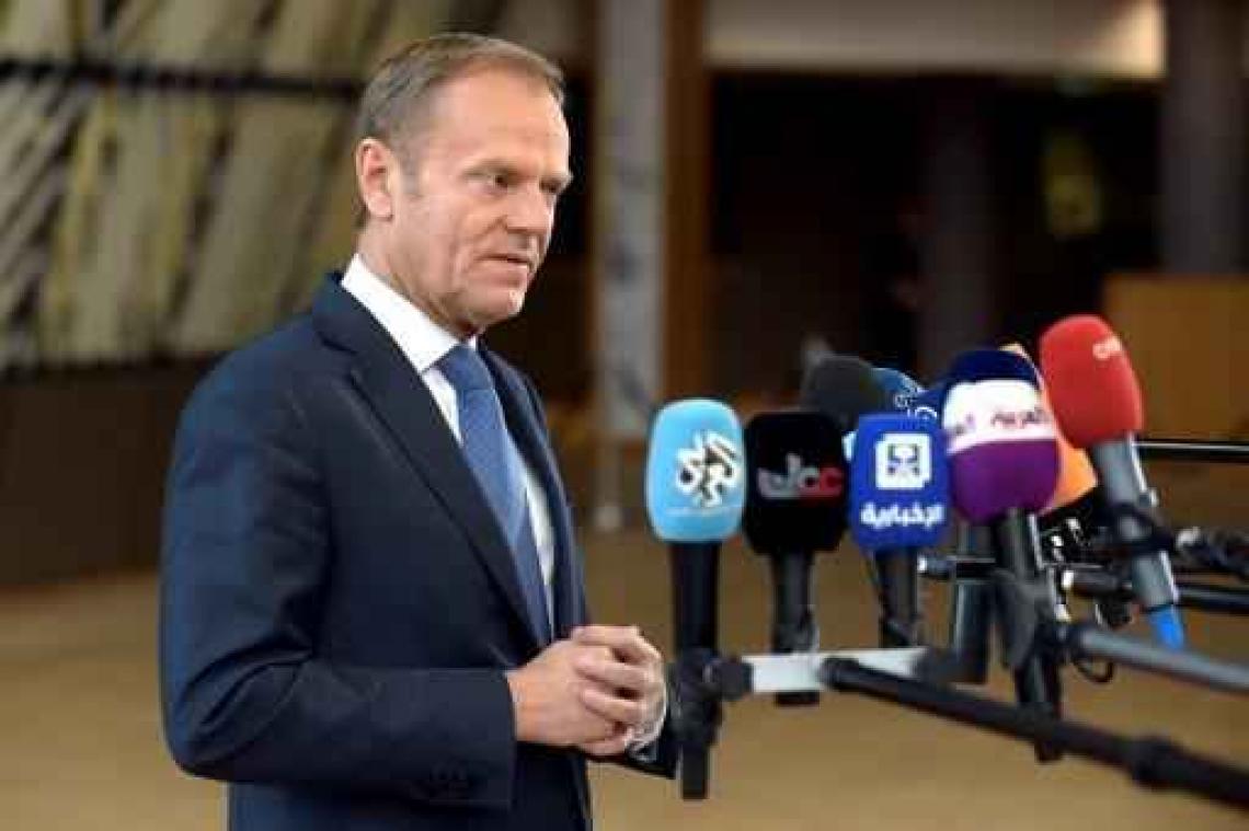 Tusk roept op tot Europese eenheid