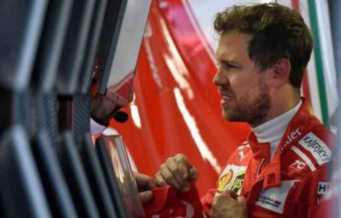 Sebastian Vettel (Ferrari) verovert polepositie in GP Rusland