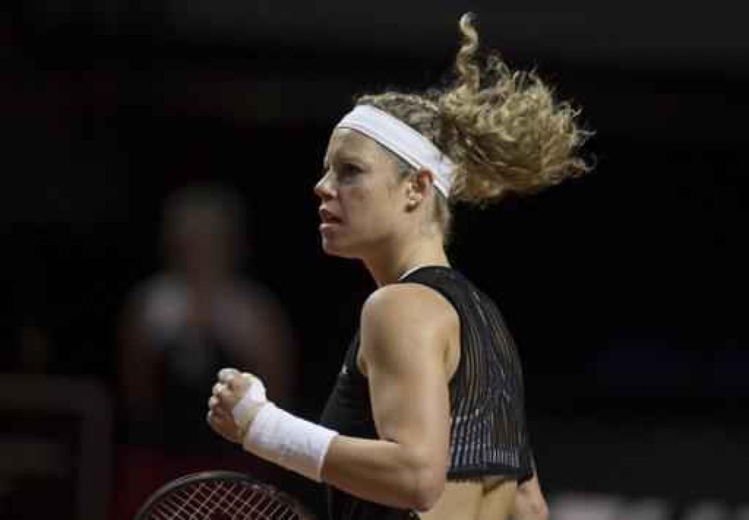 WTA Stuttgart - Laura Siegemund en Kristina Mladenovic spelen finale