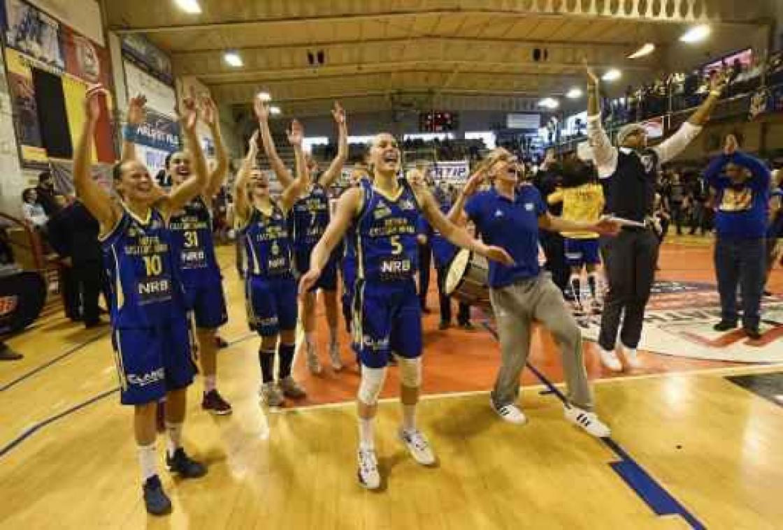 Play-offs vrouwenbasketbal - Castors Braine pakt vierde landstitel