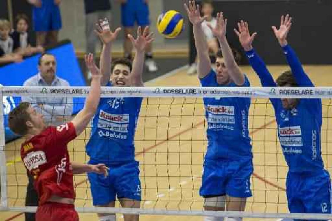Euromillions Volley League - Maaseik neemt beste start in finale play-offs