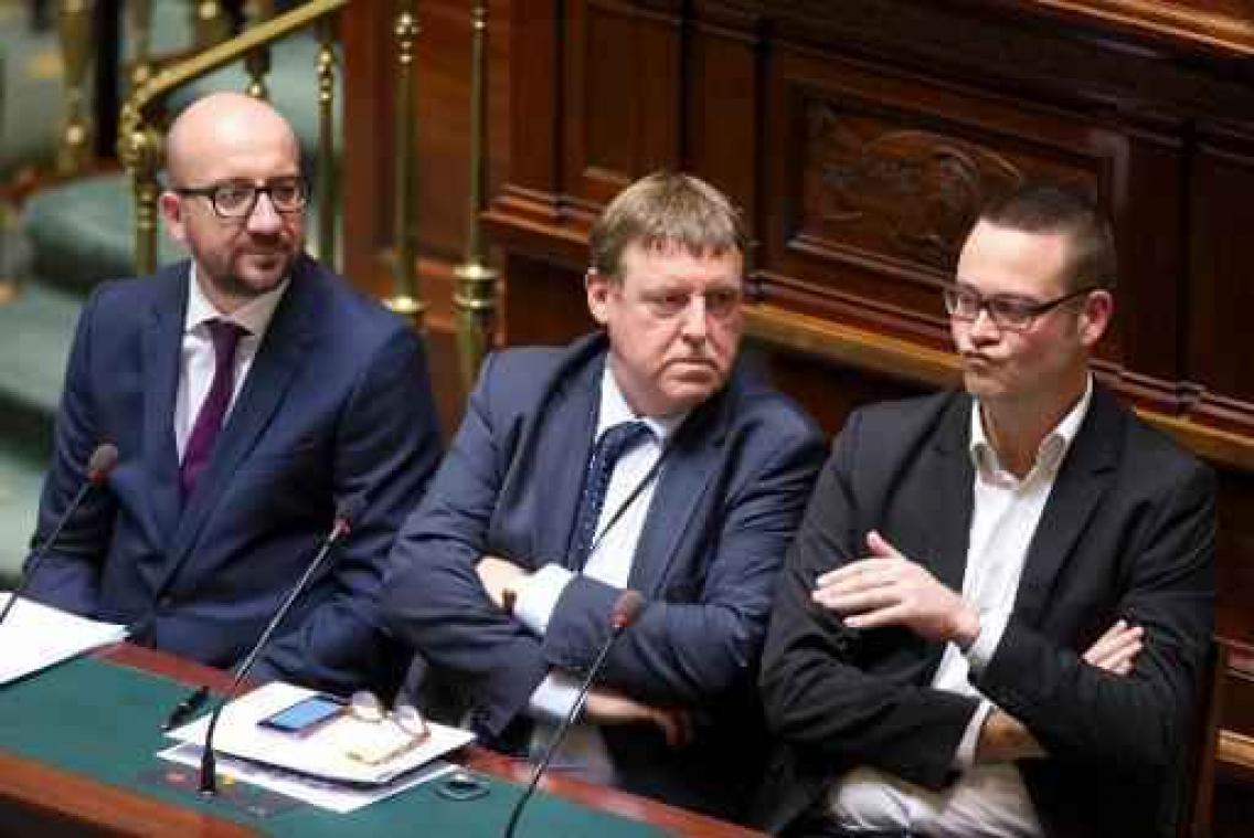 Premier Michel veroordeelt aanval op Raoul Hedebouw