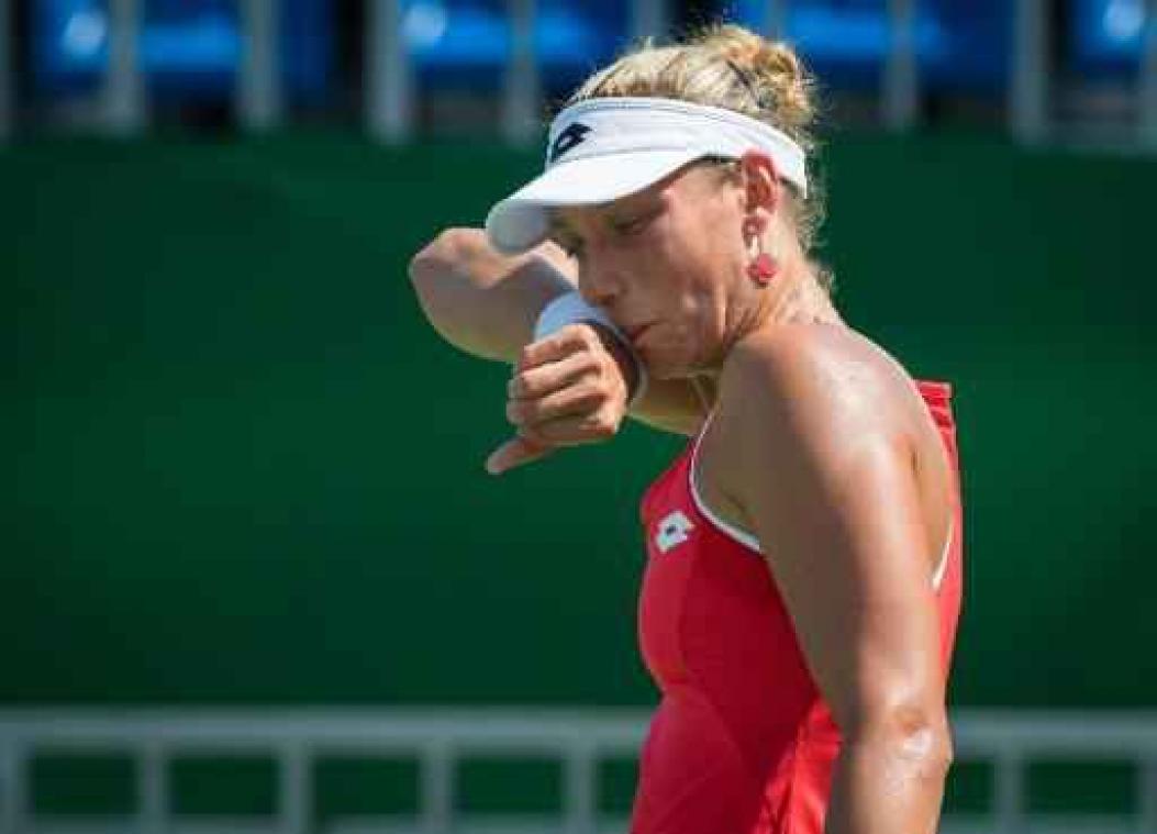 WTA Rabat - Yanina Wickmayer haalt tweede ronde niet
