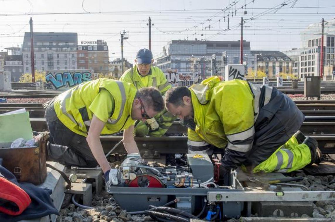 Treinverkeer herneemt op Brusselse Noord-Zuidas