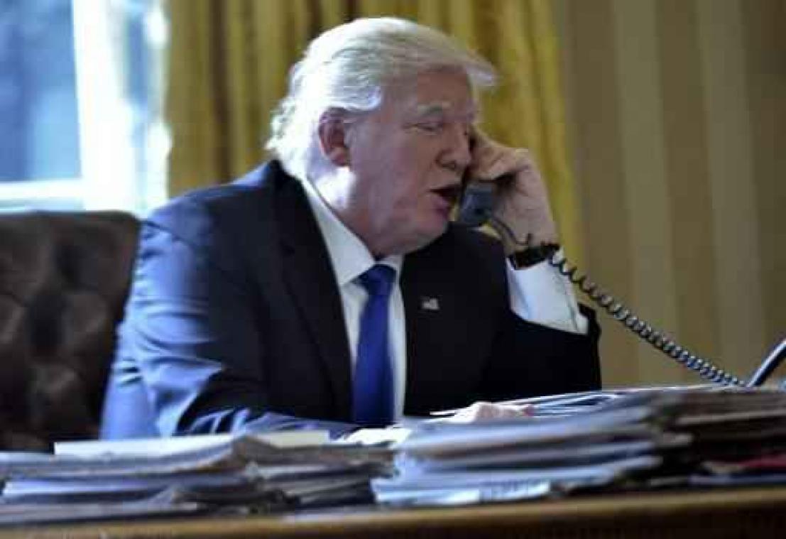 Trump telefoneert dinsdag met Poetin