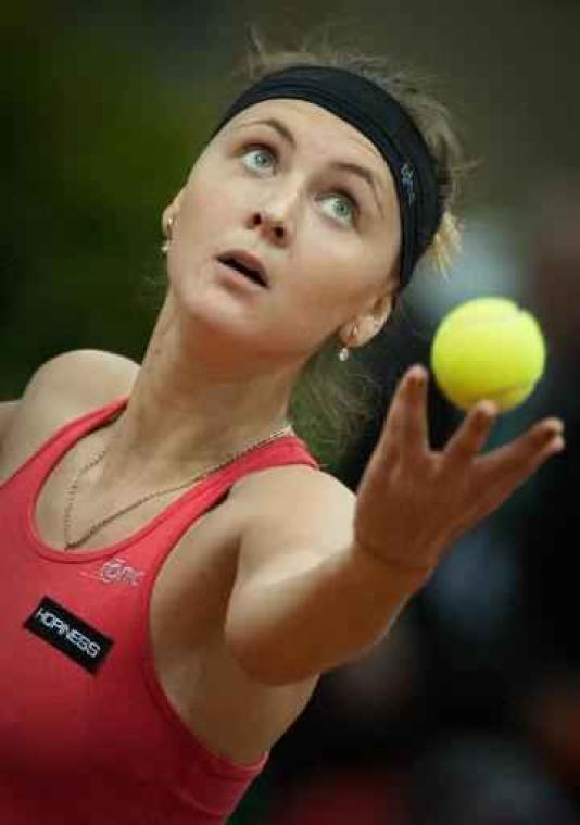 WTA Rabat - Maryna Zanevska gaat onderuit tegen derde reekshoofd Gavrilova
