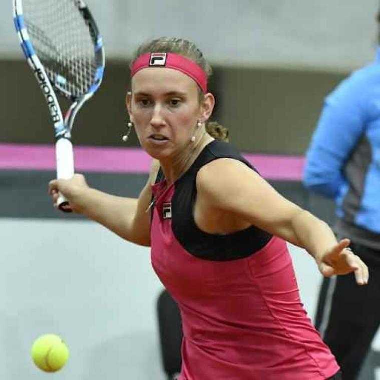 Elise Mertens strandt in tweede ronde WTA Rabat