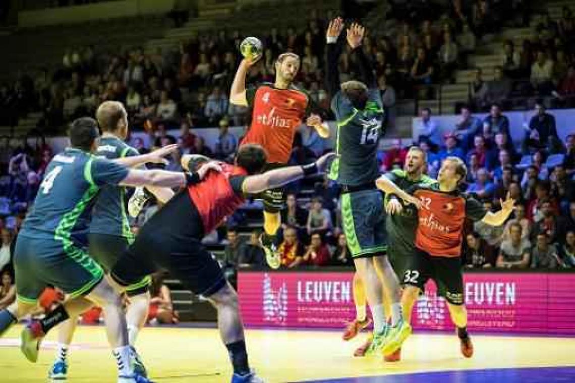 Kwalif. EK handbal 2018 (m) - Red Wolves bijten ook tegen Litouwen in het stof