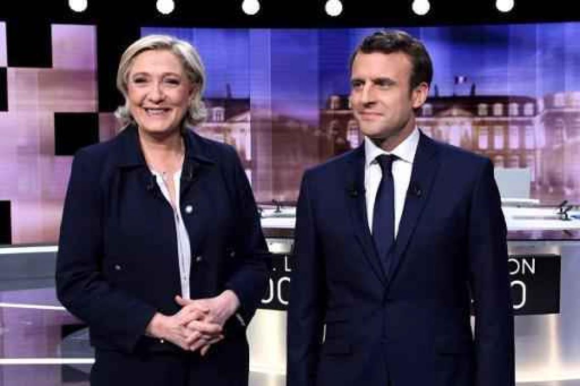 Franse presidentsverkiezingen - Le Pen verwijt Macron inschikkelijkheid tegenover islamitisch fundamentalisme