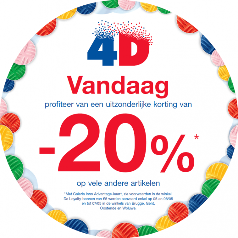 4 Dolle Dagen van Galeria Inno