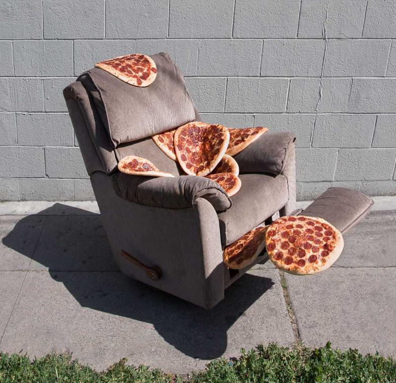 Pizza in het wild