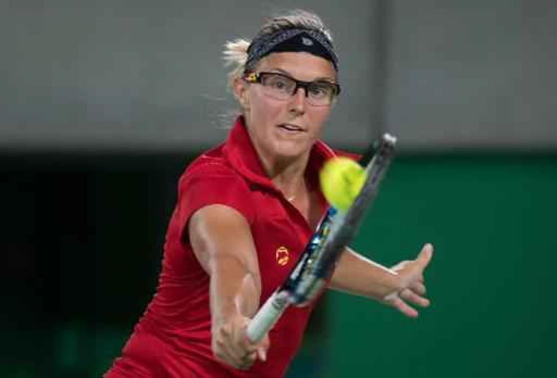 Kirsten Flipkens strandt in eerste kwalificatieronde in %Madrid