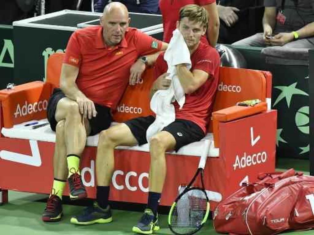 Davis Cup - België speelt halve finale tegen Australië in Brussel op gravel