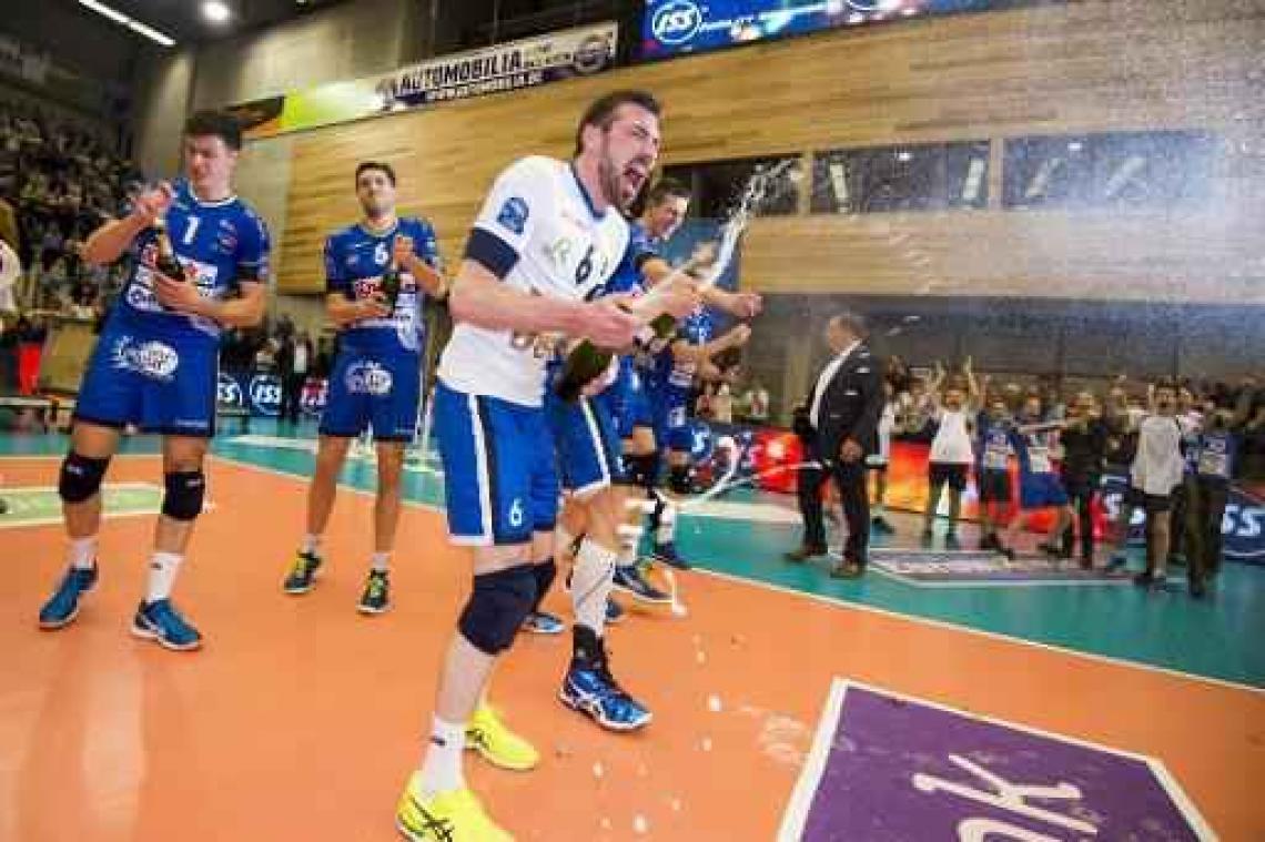 EuroMillions Volley League - Roeselare is vijfde keer op rij landskampioen