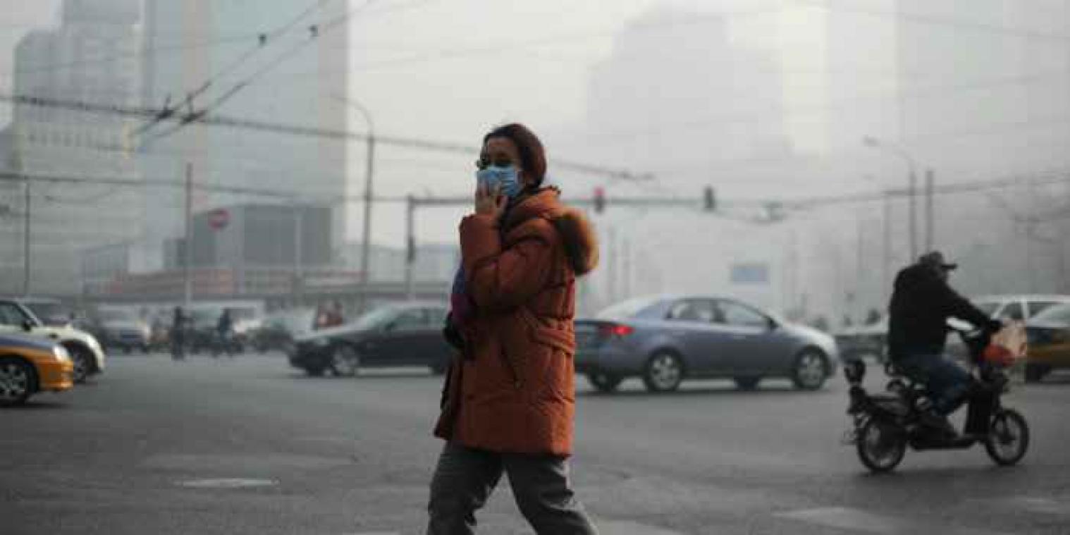 China wil smog wegwassen met douchekoppen op wolkenkrabbers