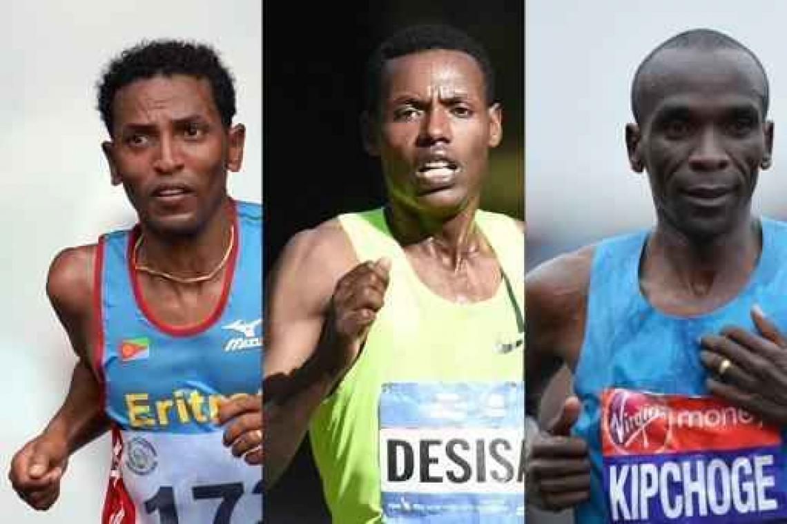 Recordpoging mislukt om marathon te lopen in minder dan 2 uur