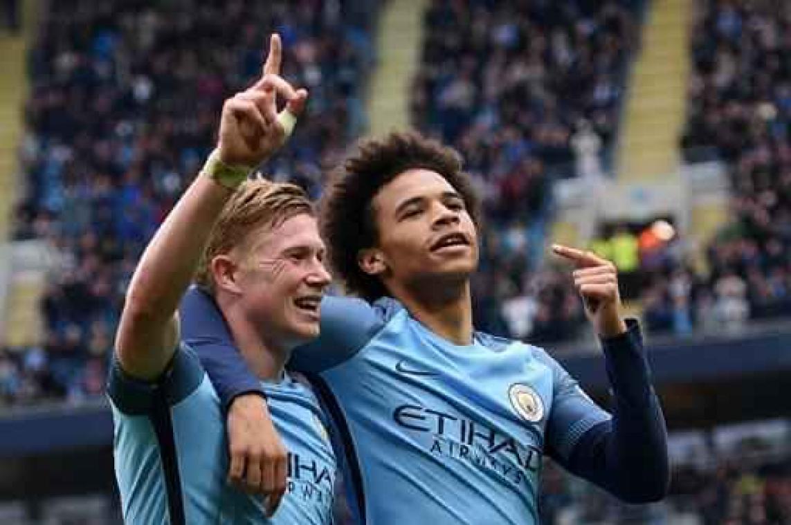 Kompany en De Bruyne helpen Manchester City aan vlotte zege tegen Crystal Palace