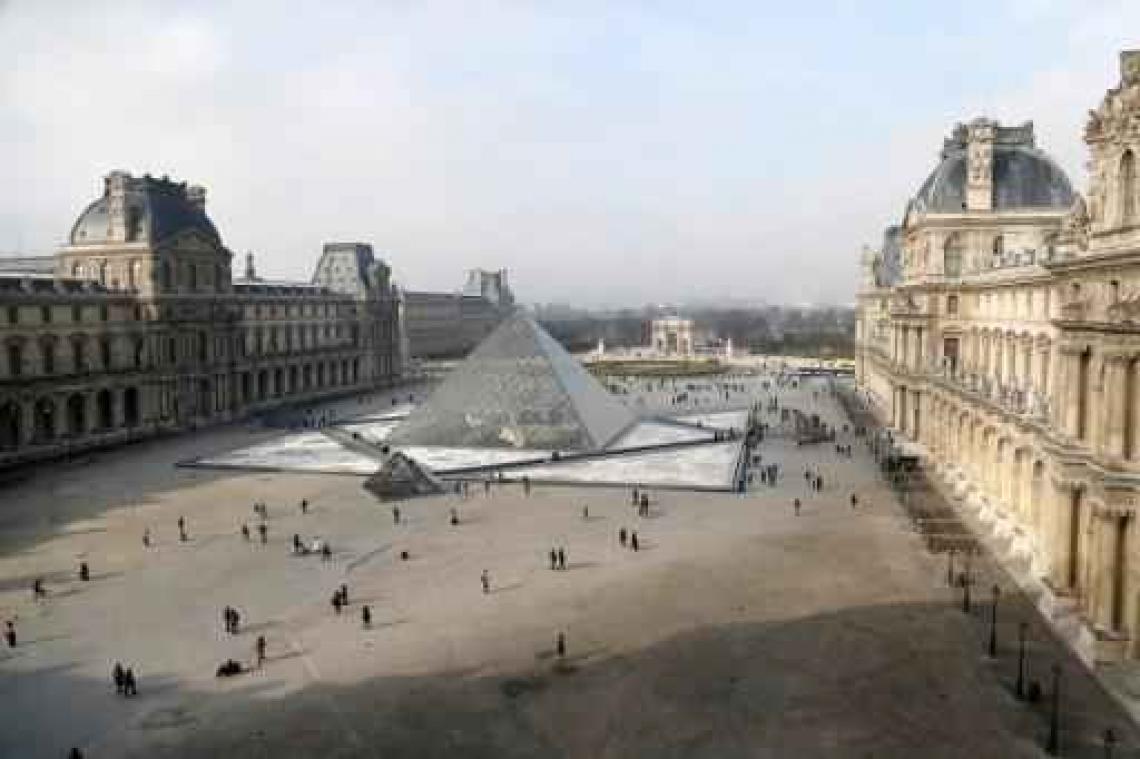 Plein voor Louvre ontruimd als voorzorgsmaatregel