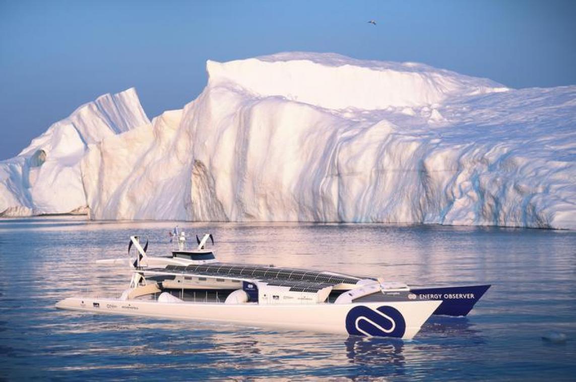 Energy Observer, het schip van de toekomst vaart de wereld rond