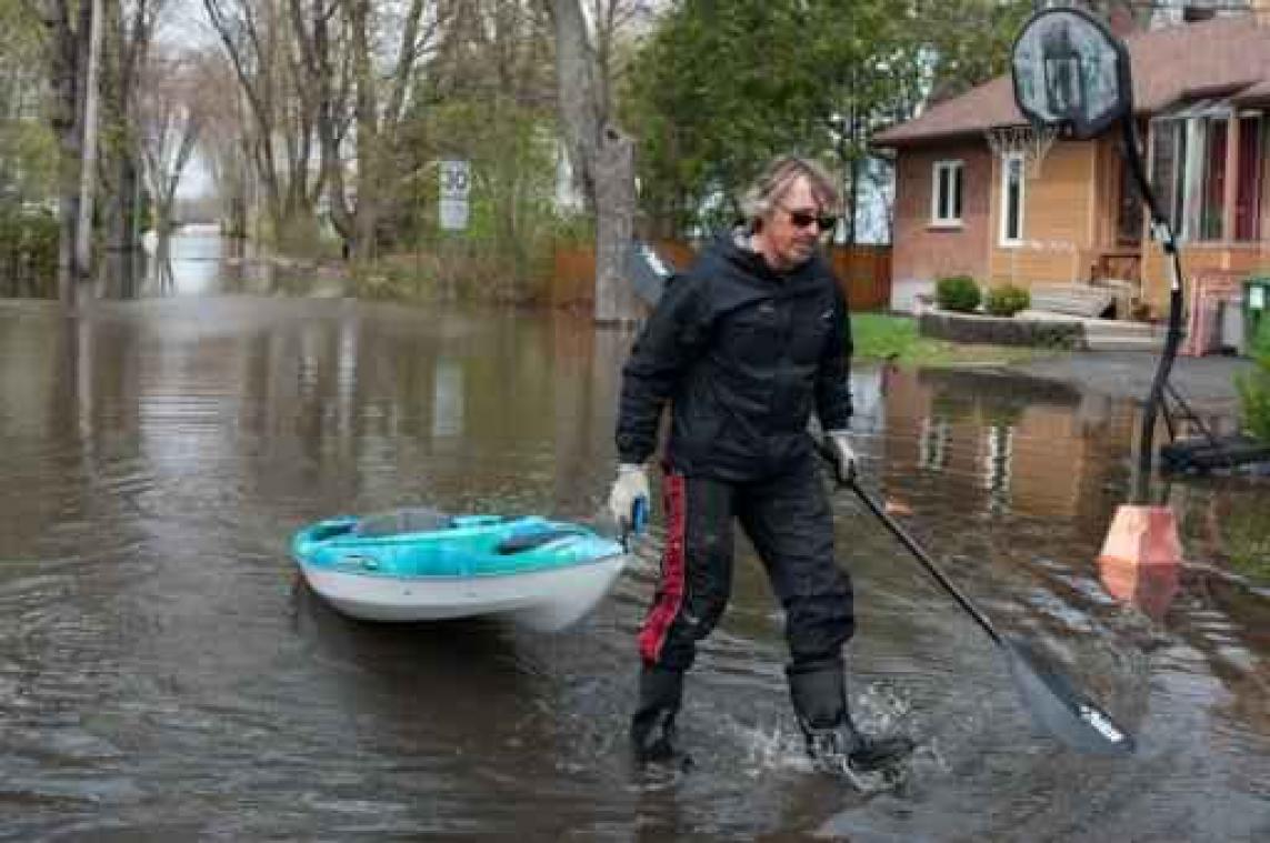 Noodtoestand uitgeroepen wegens overstromingen in Montreal