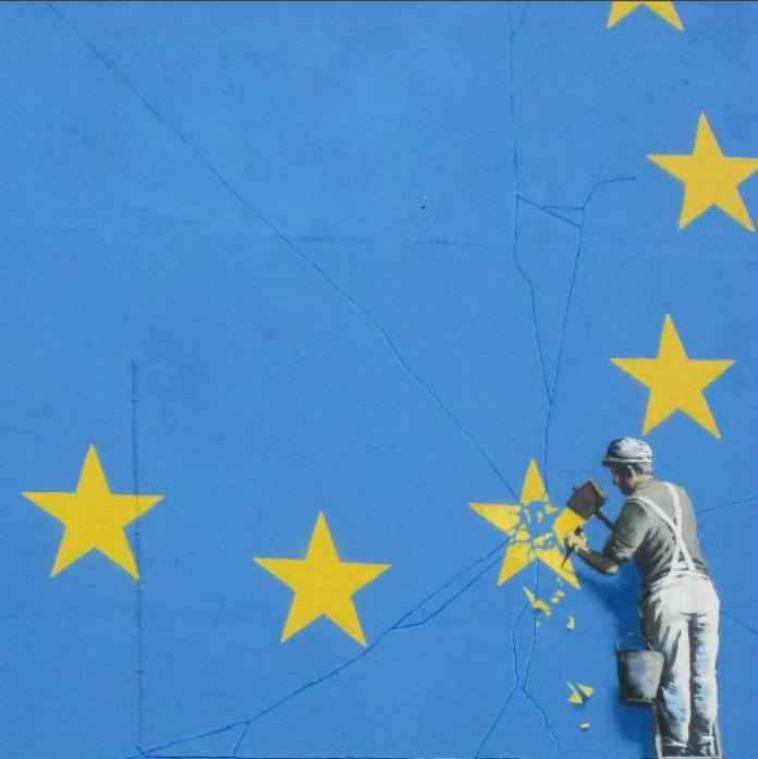 Brexit-kunstwerk is écht het werk van Banksy