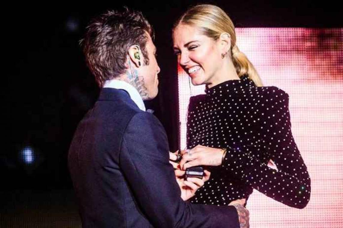 Chiara Ferragni is verloofd