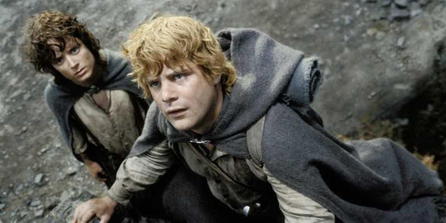 Zo ver wandelden Frodo en Sam in The Lord of the Rings om de ring te vernietigen