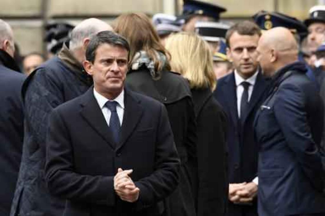 Ex-premier Manuel Valls kandidaat voor beweging Macron