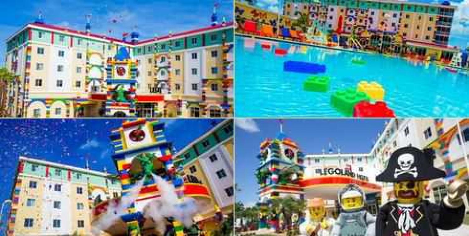 Grootste legohotel ter wereld geopend in Amerika
