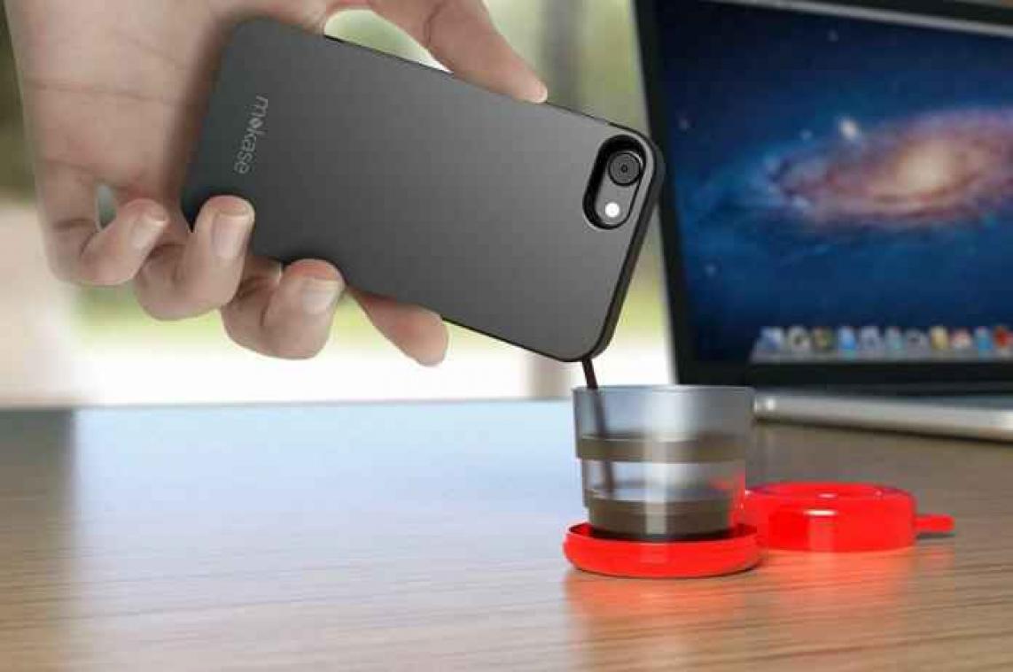 Nieuw smartphonehoesje maakt espresso