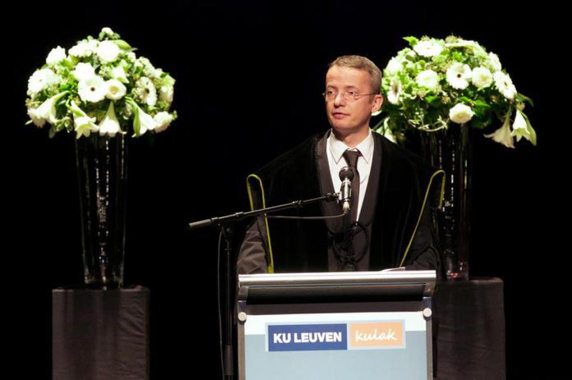 Luc Sels is de nieuwe rector van KU Leuven