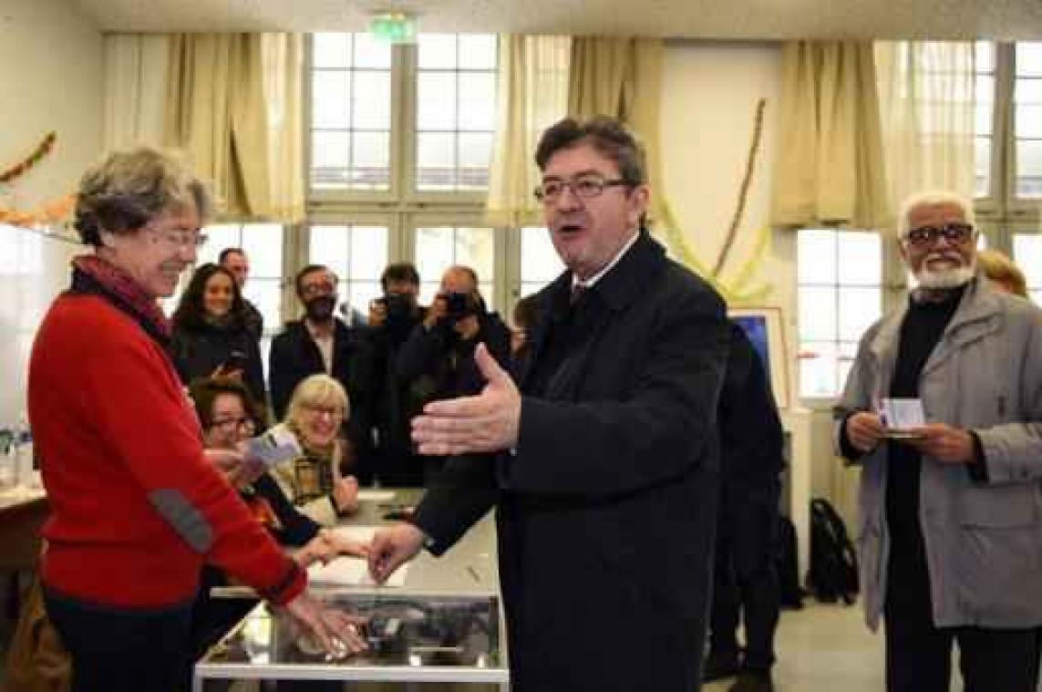 Jean-Luc Mélenchon komt op bij Franse parlementsverkiezingen