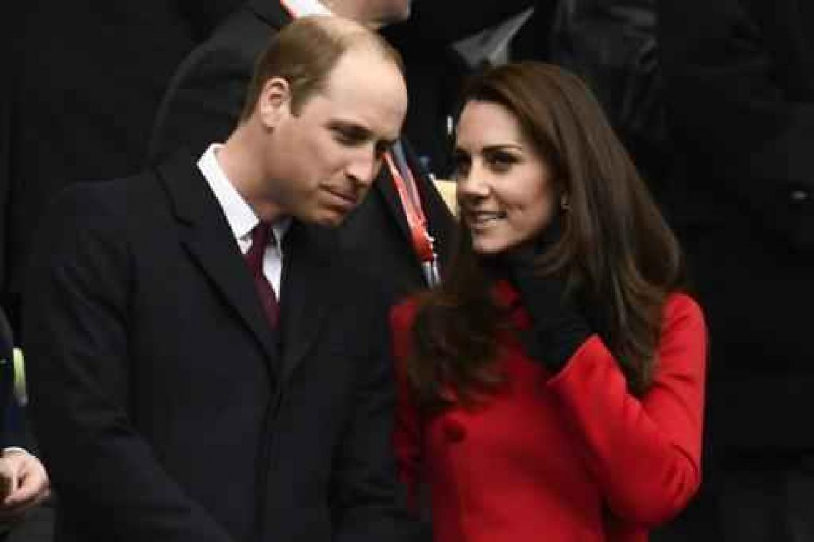 Kroonprins William en Kate Middleton komen naar België