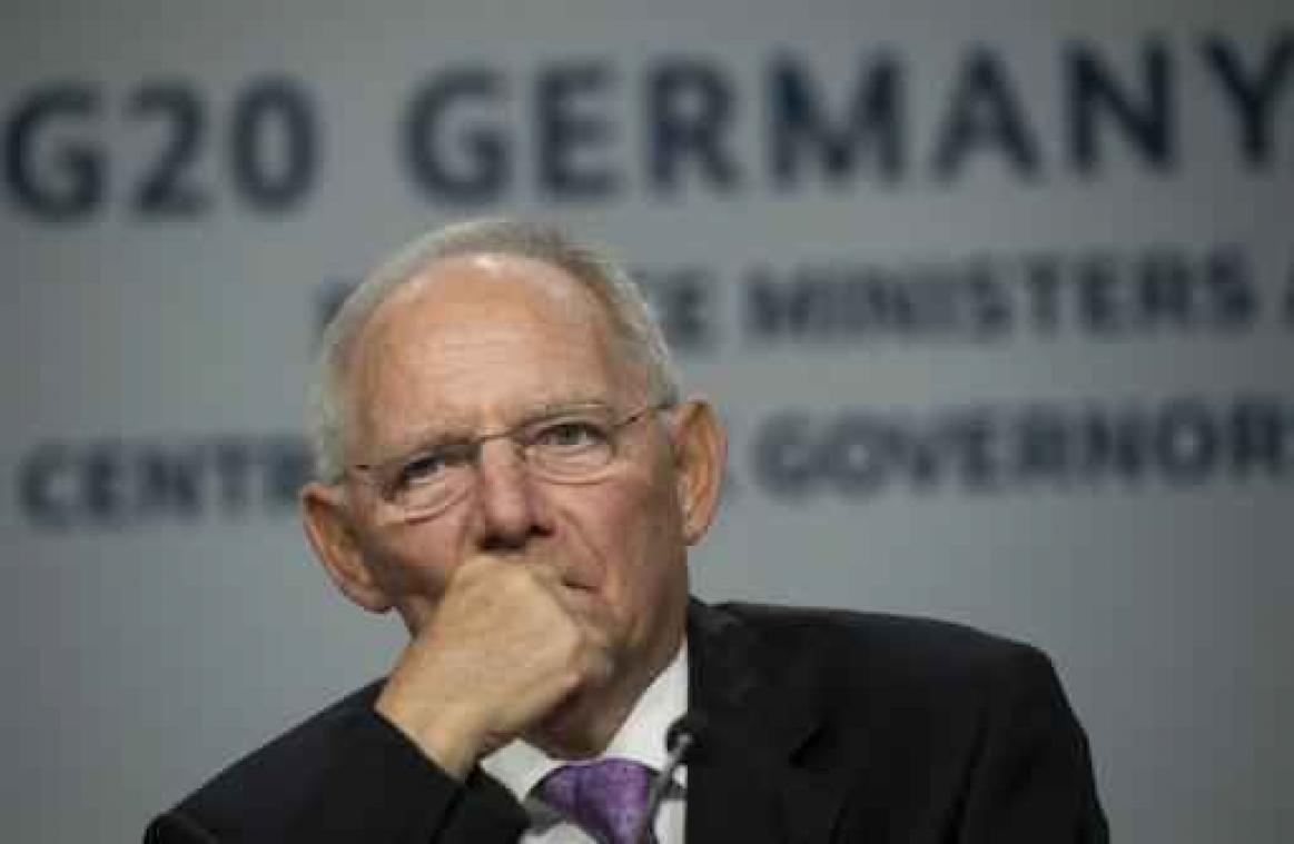 Ook Wolfgang Schäuble is voorstander van parlement voor de eurozone