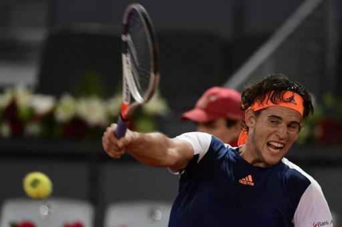 ATP Madrid - Nadal tegen Thiem in finale