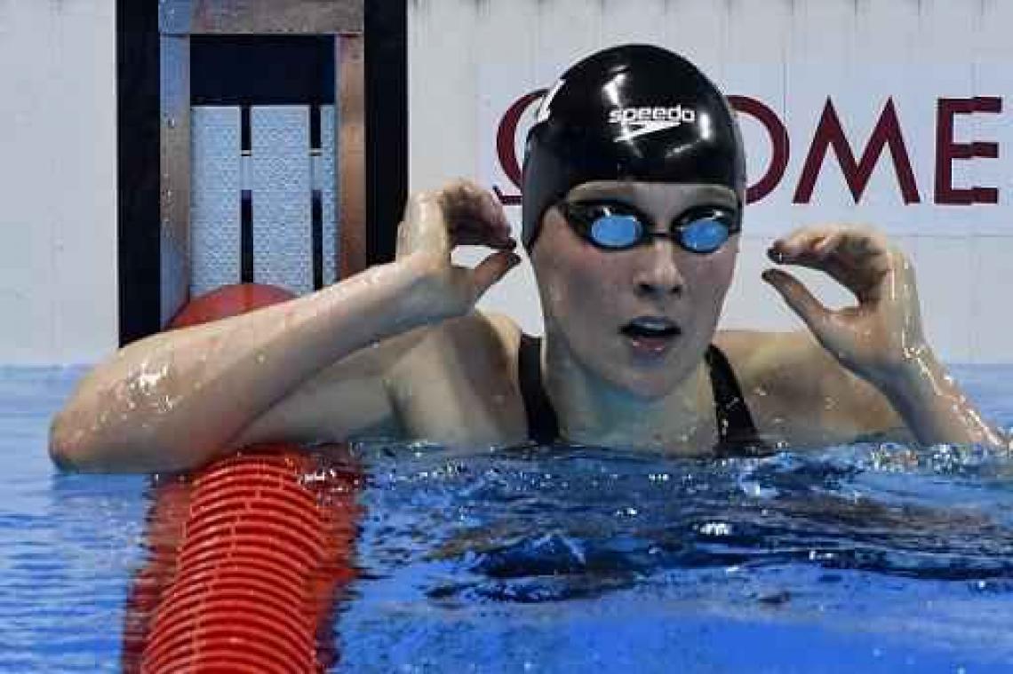 BK zwemmen - Kimberly Buys stelt ook Belgisch record op 100 meter vrije slag scherper