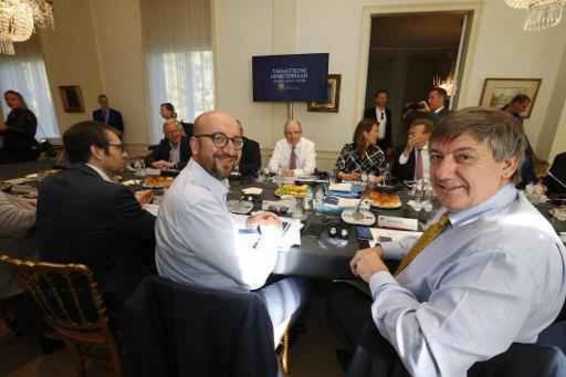 Bijzondere ministerraad veiligheid - Ministers bijeen op Hertoginnedal