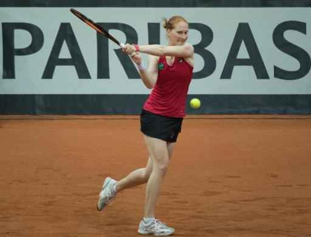 Alison Van Uytvanck grijpt naast plaats in Slovaakse kwartfinales