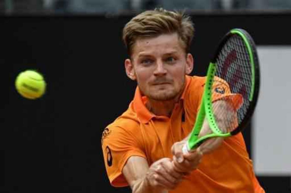 ATP Rome - Goffin strandt in achtste finale tegen Cilic