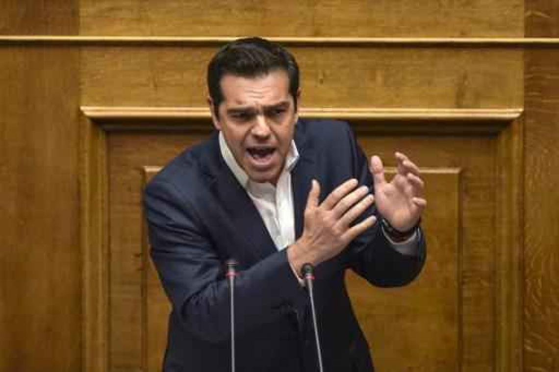 Tsipras: "Griekenland staat volgend jaar weer op eigen benen"