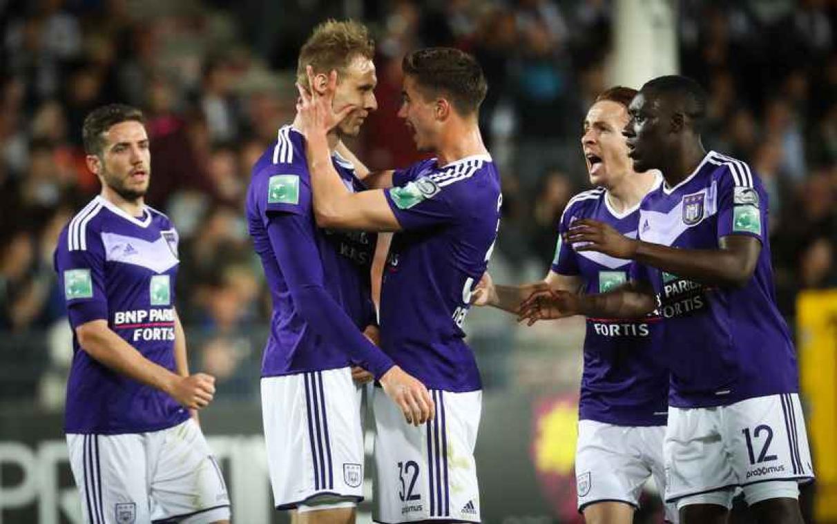 Anderlecht viert 34ste landstitel