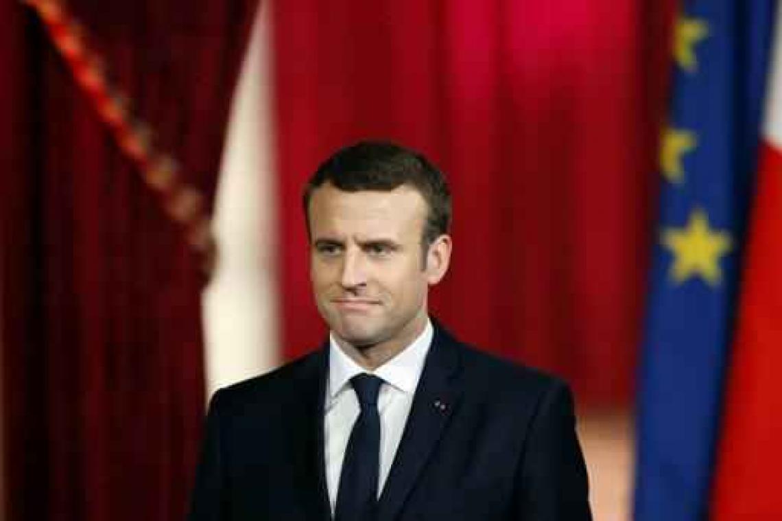 Meer dan zes op de tien Fransen tevreden over Macron
