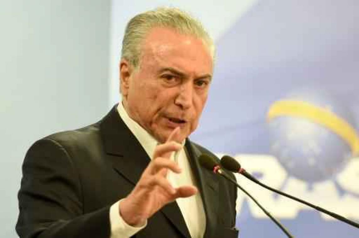 Braziliaanse president eist dat onderzoek tegen hem wordt stopgezet